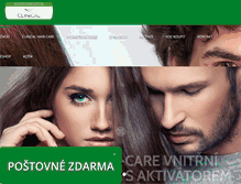 Tablet Screenshot of clinical.cz